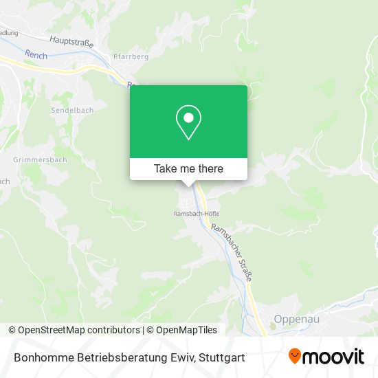 Bonhomme Betriebsberatung Ewiv map