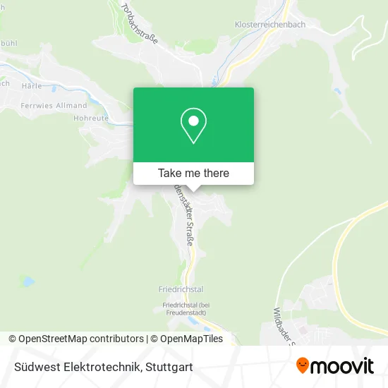 Карта Südwest Elektrotechnik