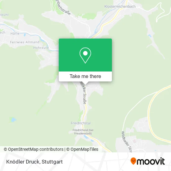 Карта Knödler Druck