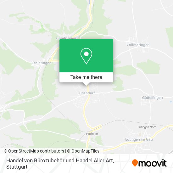 Handel von Bürozubehör und Handel Aller Art map