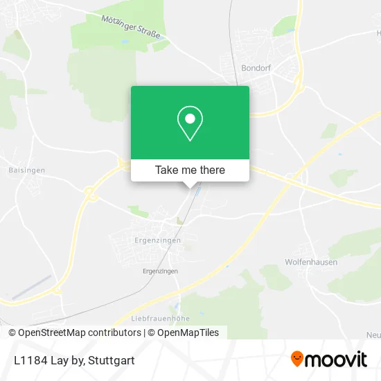 Карта L1184 Lay by