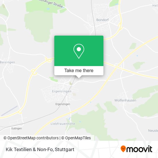 Kik Textilien & Non-Fo map