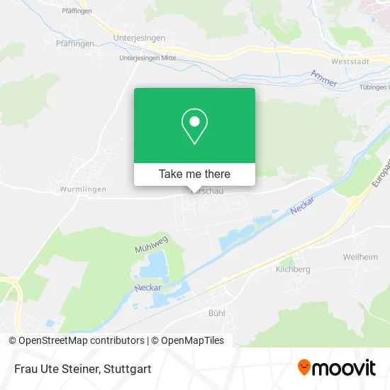 Frau Ute Steiner map