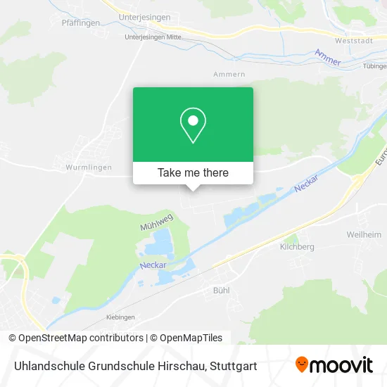 Карта Uhlandschule Grundschule Hirschau