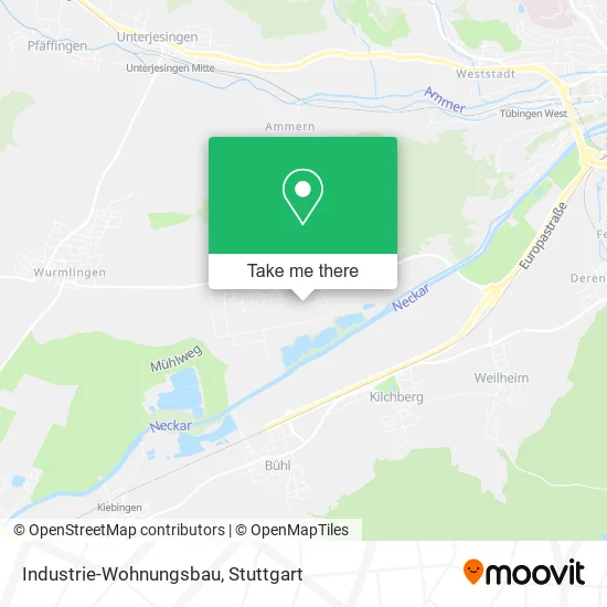 Карта Industrie-Wohnungsbau