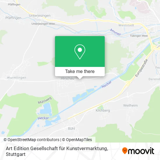 Карта Art Edition Gesellschaft für Kunstvermarktung