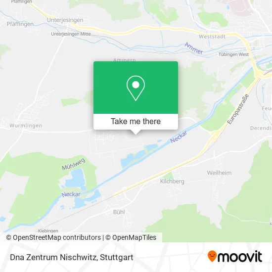 Карта Dna Zentrum Nischwitz