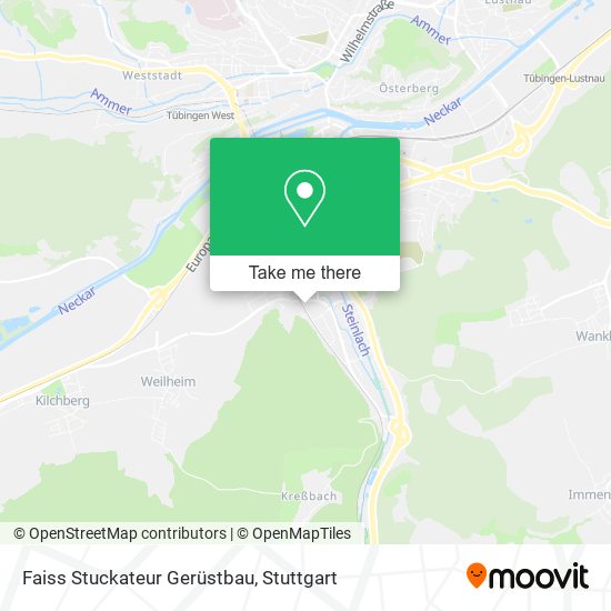 Faiss Stuckateur Gerüstbau map