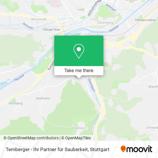 Карта Temberger - Ihr Partner für Sauberkeit