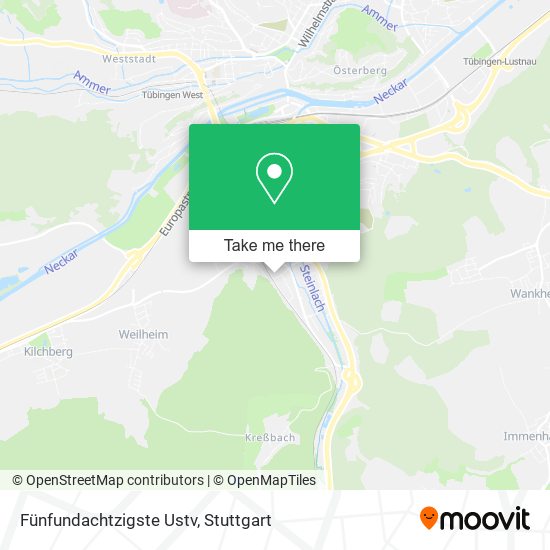 Fünfundachtzigste Ustv map