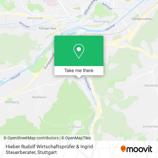 Hieber Rudolf Wirtschaftsprüfer & Ingrid Steuerberater map