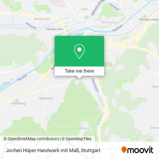 Карта Jochen Hüper Handwerk mit Maß