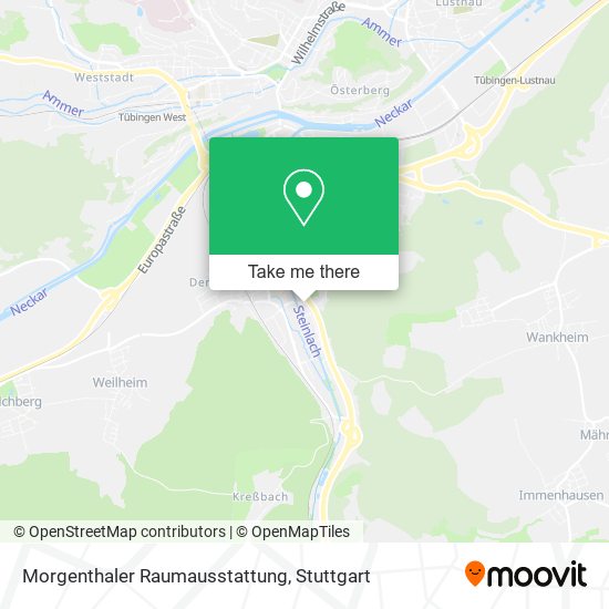 Morgenthaler Raumausstattung map