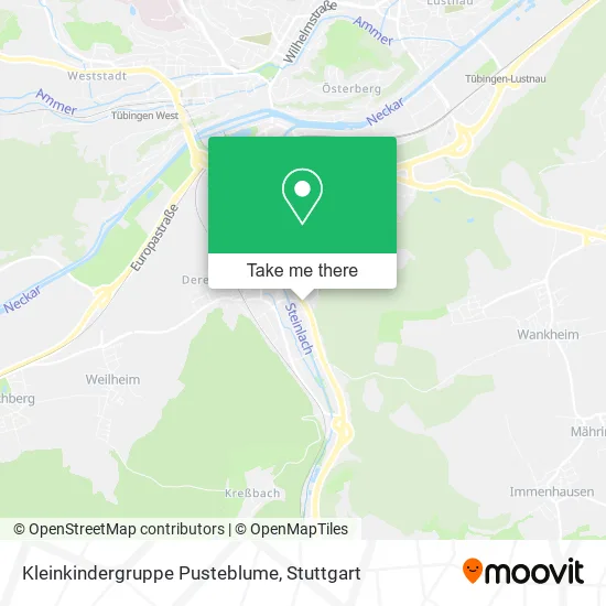 Карта Kleinkindergruppe Pusteblume
