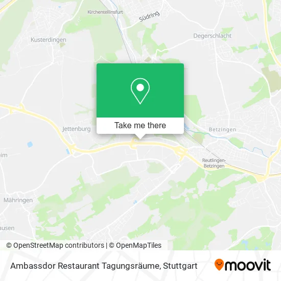 Карта Ambassdor Restaurant Tagungsräume