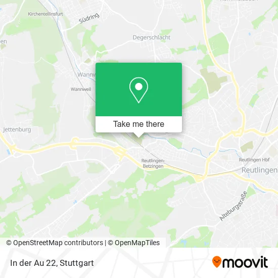 Карта In der Au 22