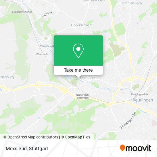 Карта Mexs Süd