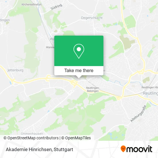 Карта Akademie Hinrichsen