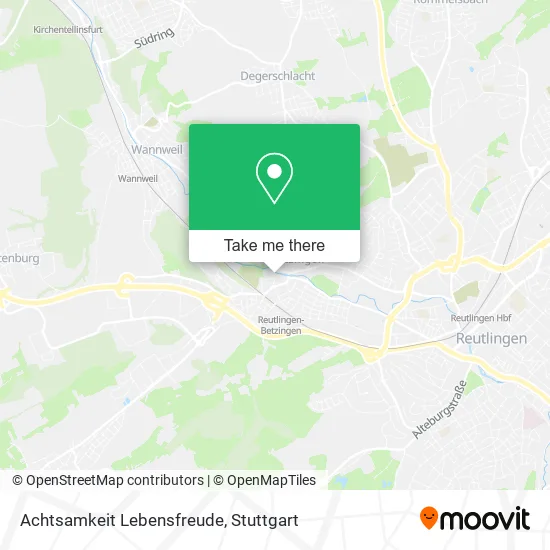 Карта Achtsamkeit Lebensfreude