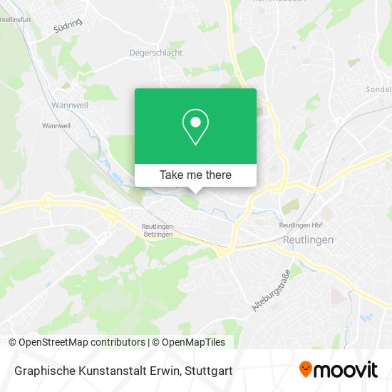 Graphische Kunstanstalt Erwin map