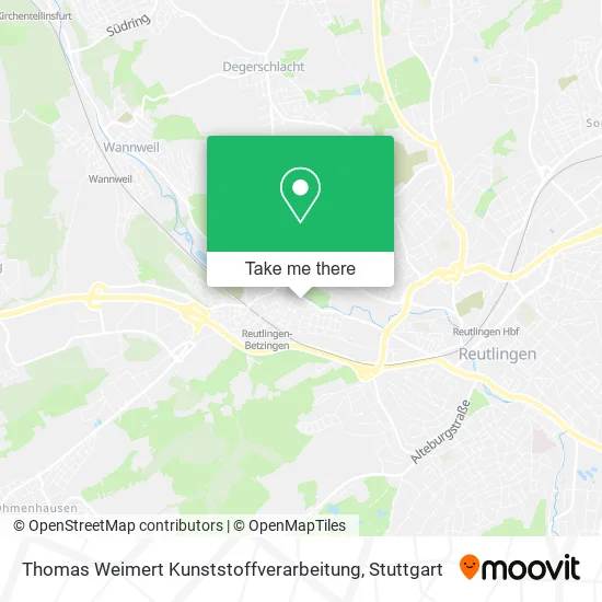 Карта Thomas Weimert Kunststoffverarbeitung