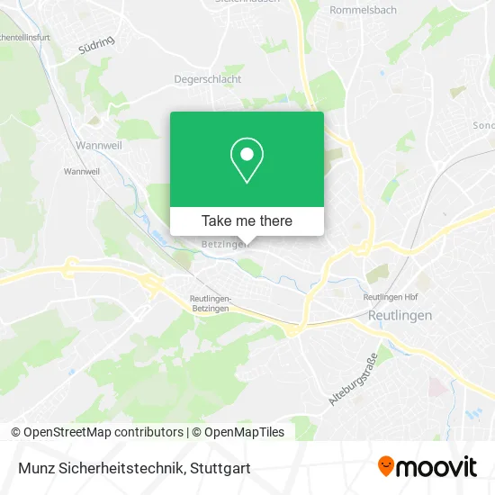 Карта Munz Sicherheitstechnik