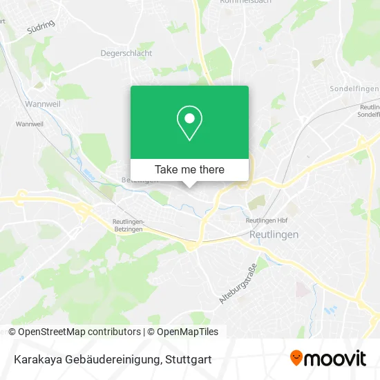 Карта Karakaya Gebäudereinigung