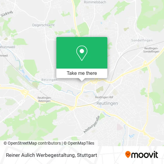 Карта Reiner Aulich Werbegestaltung