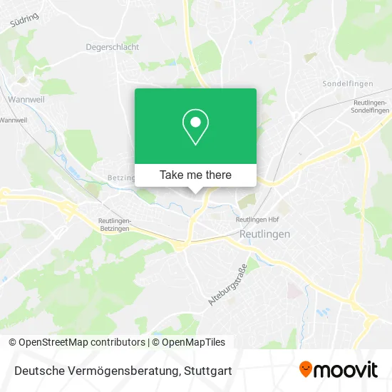 Карта Deutsche Vermögensberatung