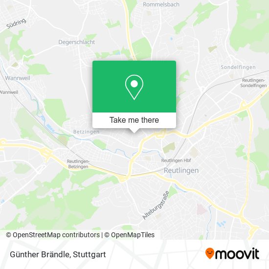 Günther Brändle map