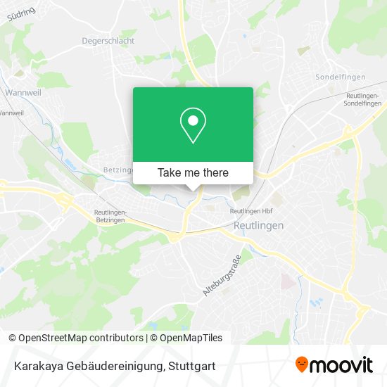 Karakaya Gebäudereinigung map