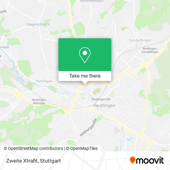 Zweite Xtrafit map