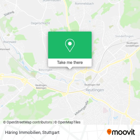 Häring Immobilien map