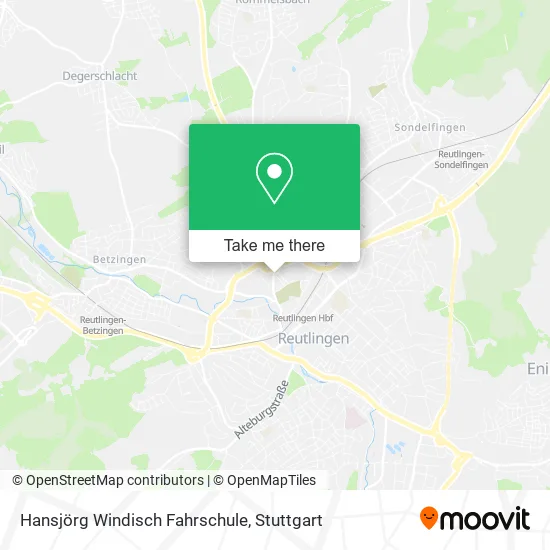 Карта Hansjörg Windisch Fahrschule