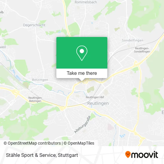 Карта Stähle Sport & Service
