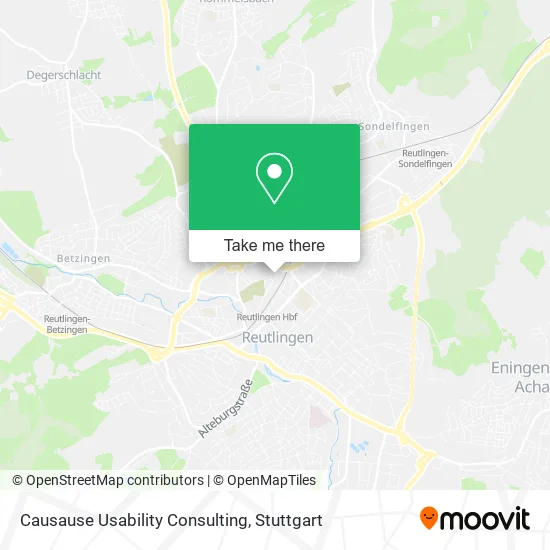 Карта Causause Usability Consulting