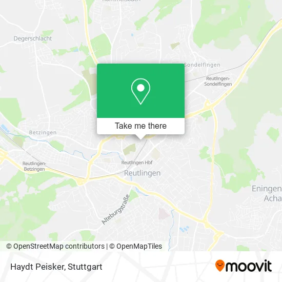 Карта Haydt Peisker