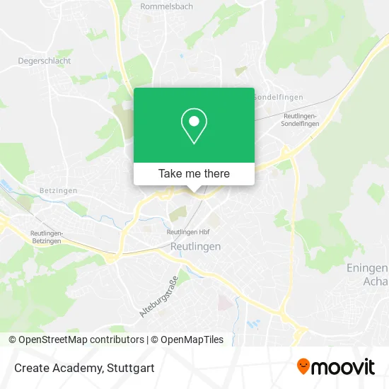 Карта Create Academy