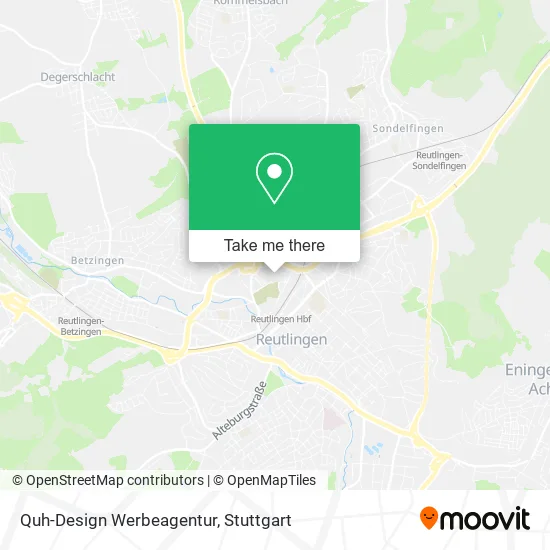 Карта Quh-Design Werbeagentur