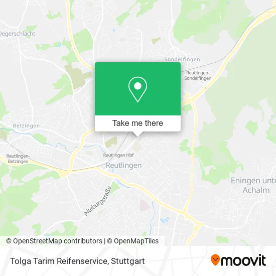 Карта Tolga Tarim Reifenservice