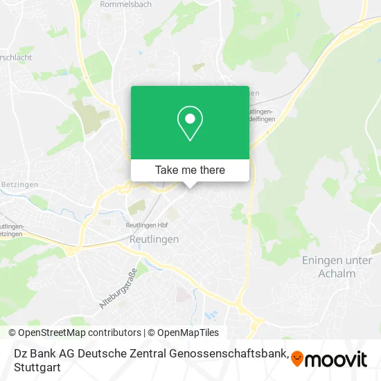 Карта Dz Bank AG Deutsche Zentral Genossenschaftsbank