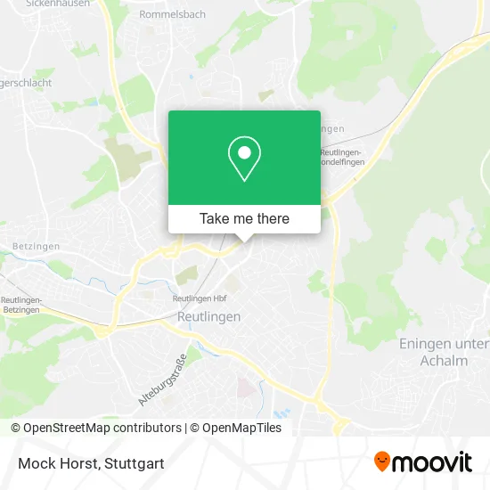 Карта Mock Horst