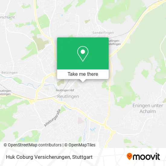 Карта Huk Coburg Versicherungen