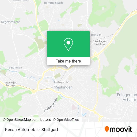 Карта Kenan Automobile