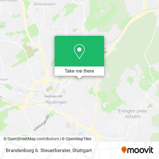 Brandenburg b. Steuerberater map