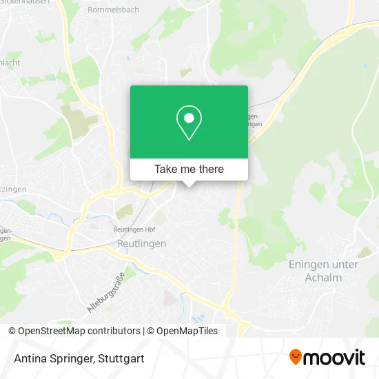 Карта Antina Springer