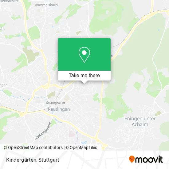 Карта Kindergärten