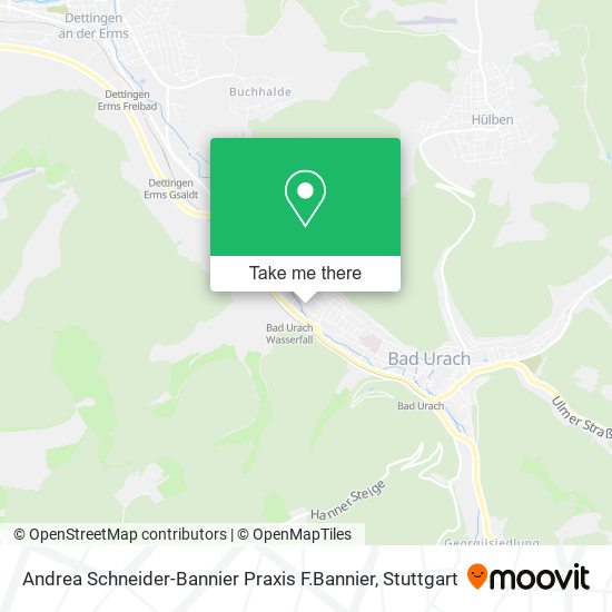 Карта Andrea Schneider-Bannier Praxis F.Bannier