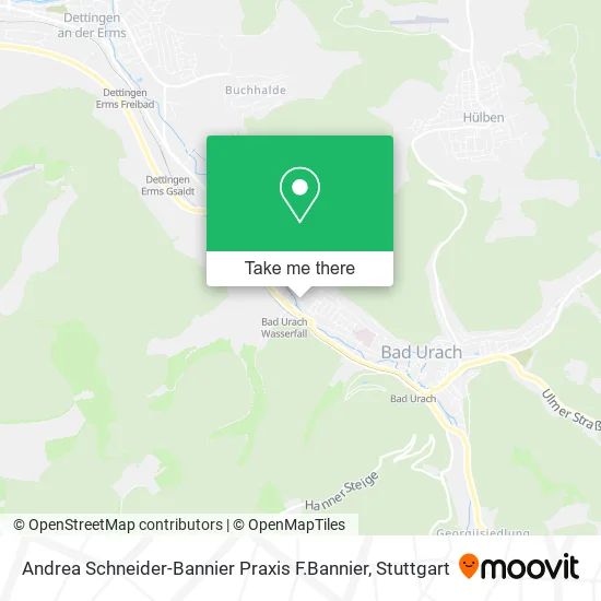 Карта Andrea Schneider-Bannier Praxis F.Bannier