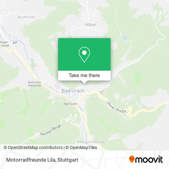 Карта Motorradfreunde Lila